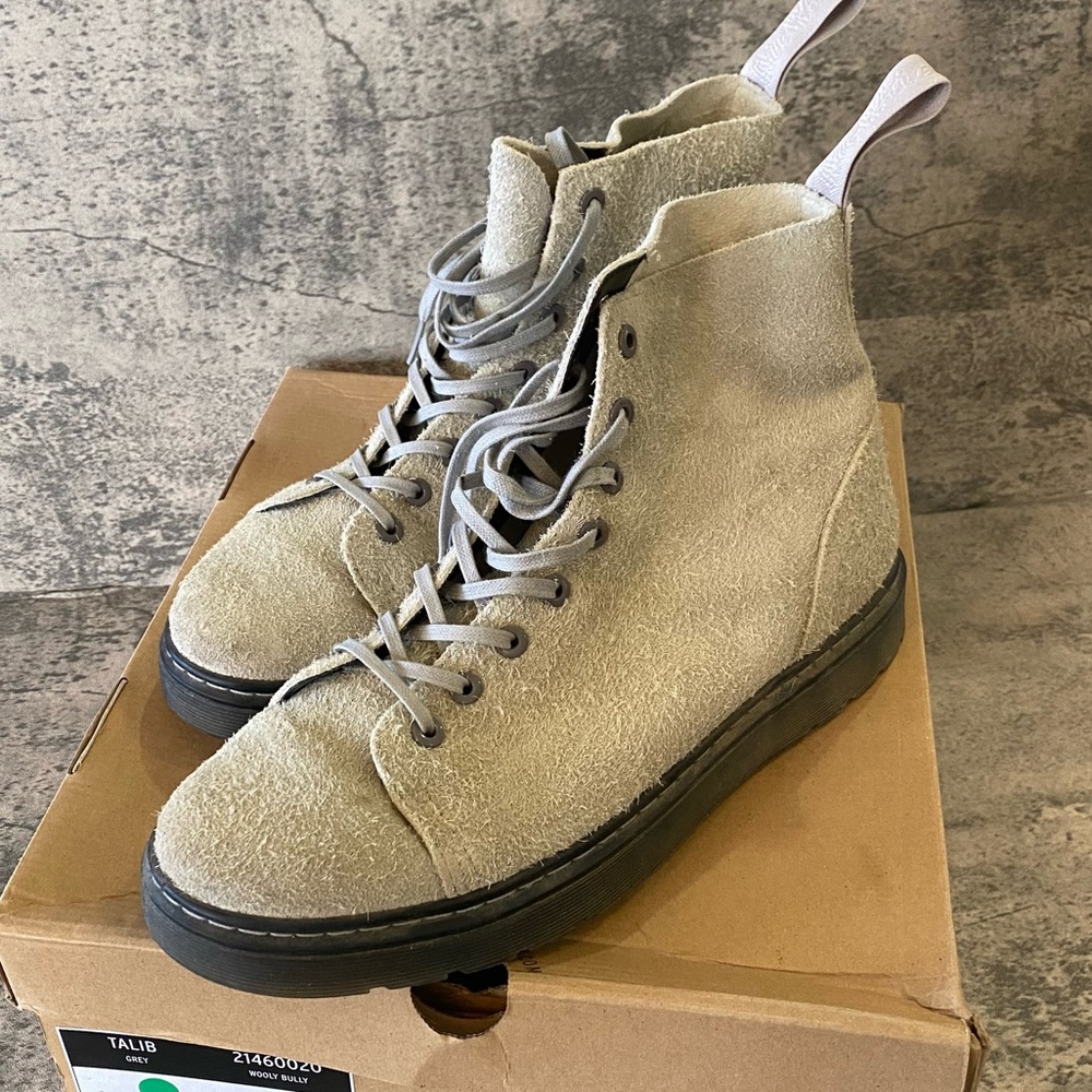 Doc Marten suede boots